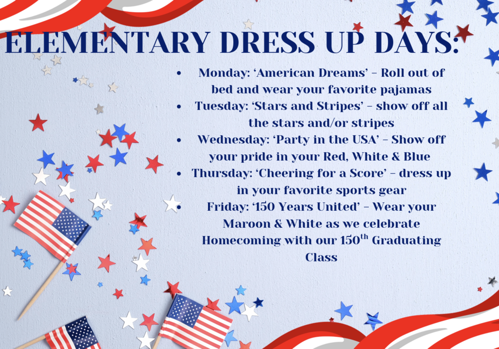 elem dress up days