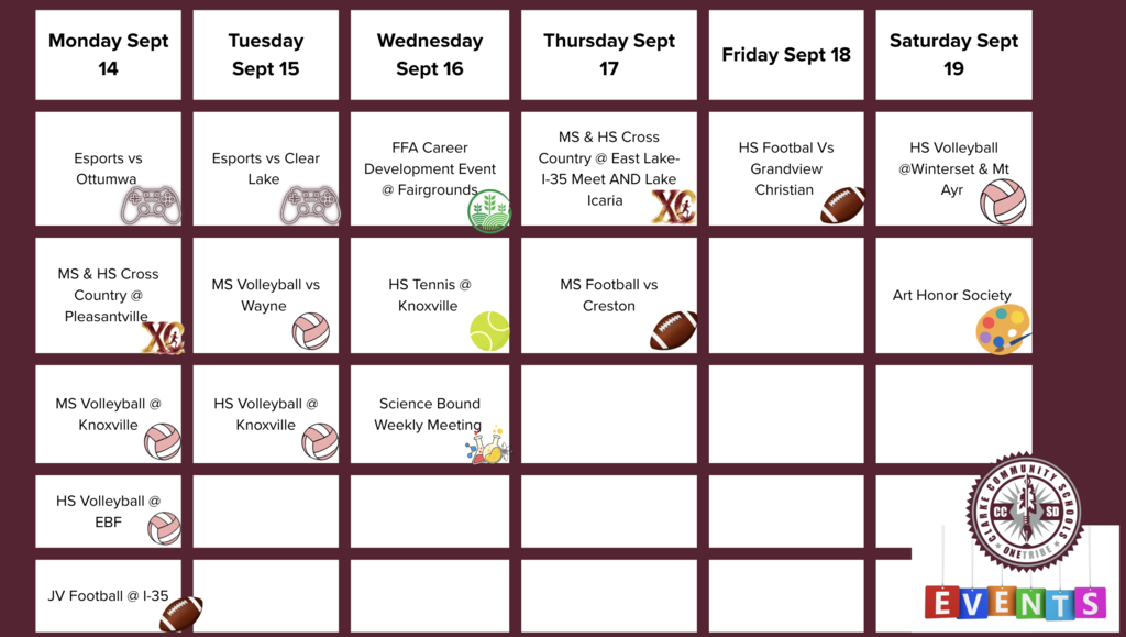 Weekly Events