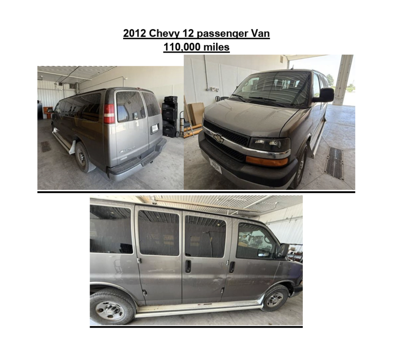 12 passenger van for sale
