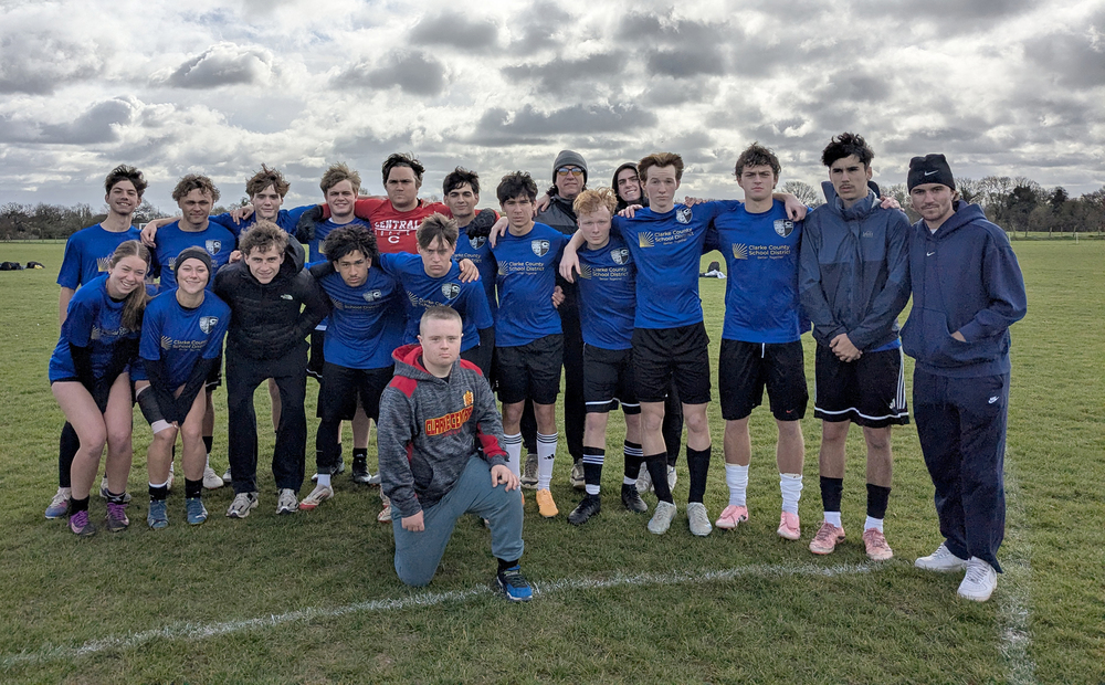 Soccer players from Cedar Shoals and Clarke Central on England trip