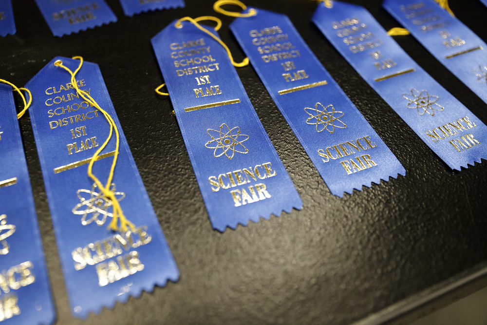 Science fair ribbons