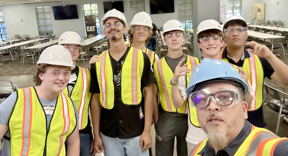 teacher and students