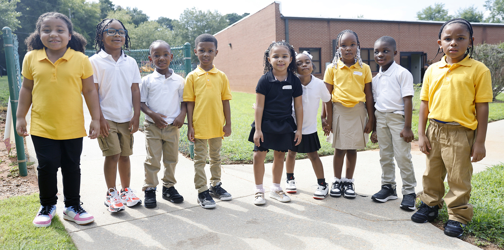 Group of students on playground