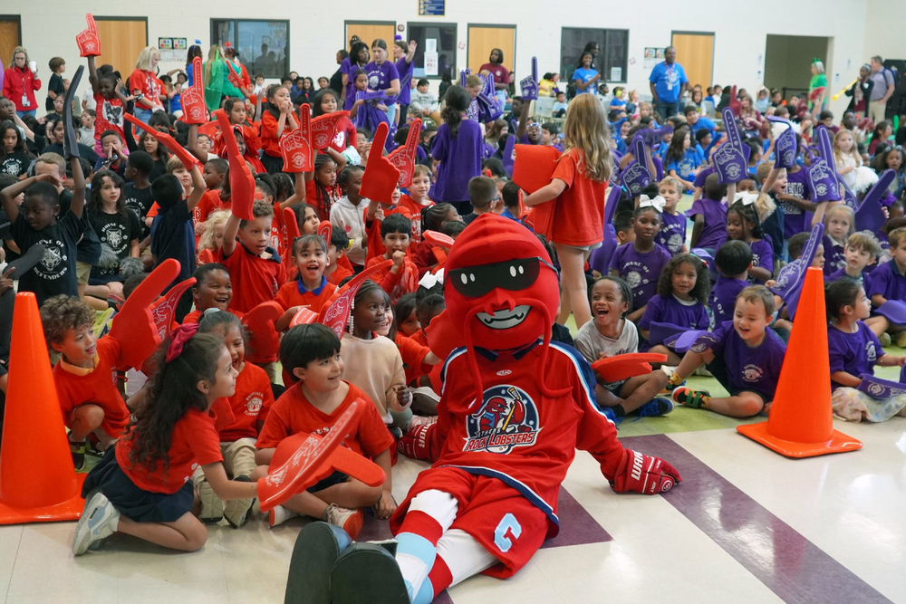 Rock Lobsters and students