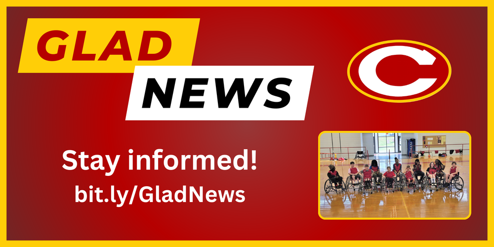 Glad News title and link with picture of Classic City Dawgs team