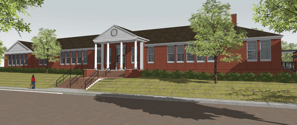West Broad revitalization rendering