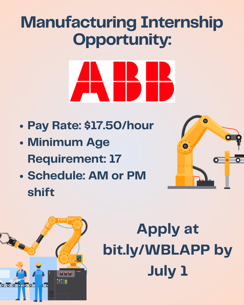 Check out our Internship Options. This one is awesome! More here: https://bit.ly/CCSDINTERNSHIPS
