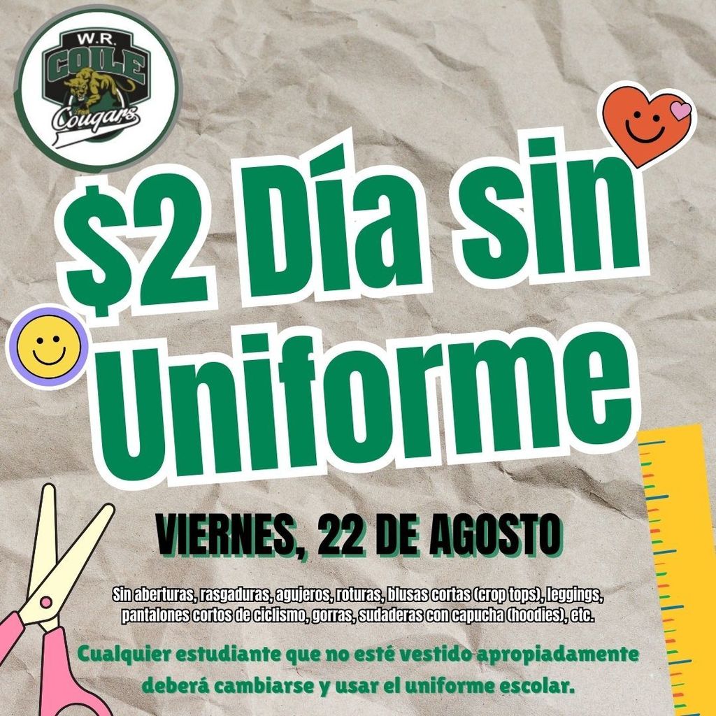 Dress Down Flyer