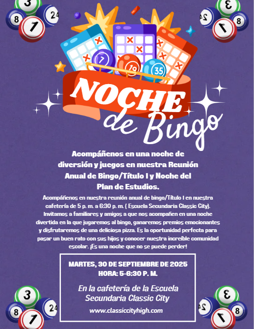 Bingo /Title1 Night