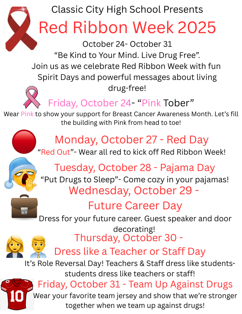 Red Ribbon Week 2025