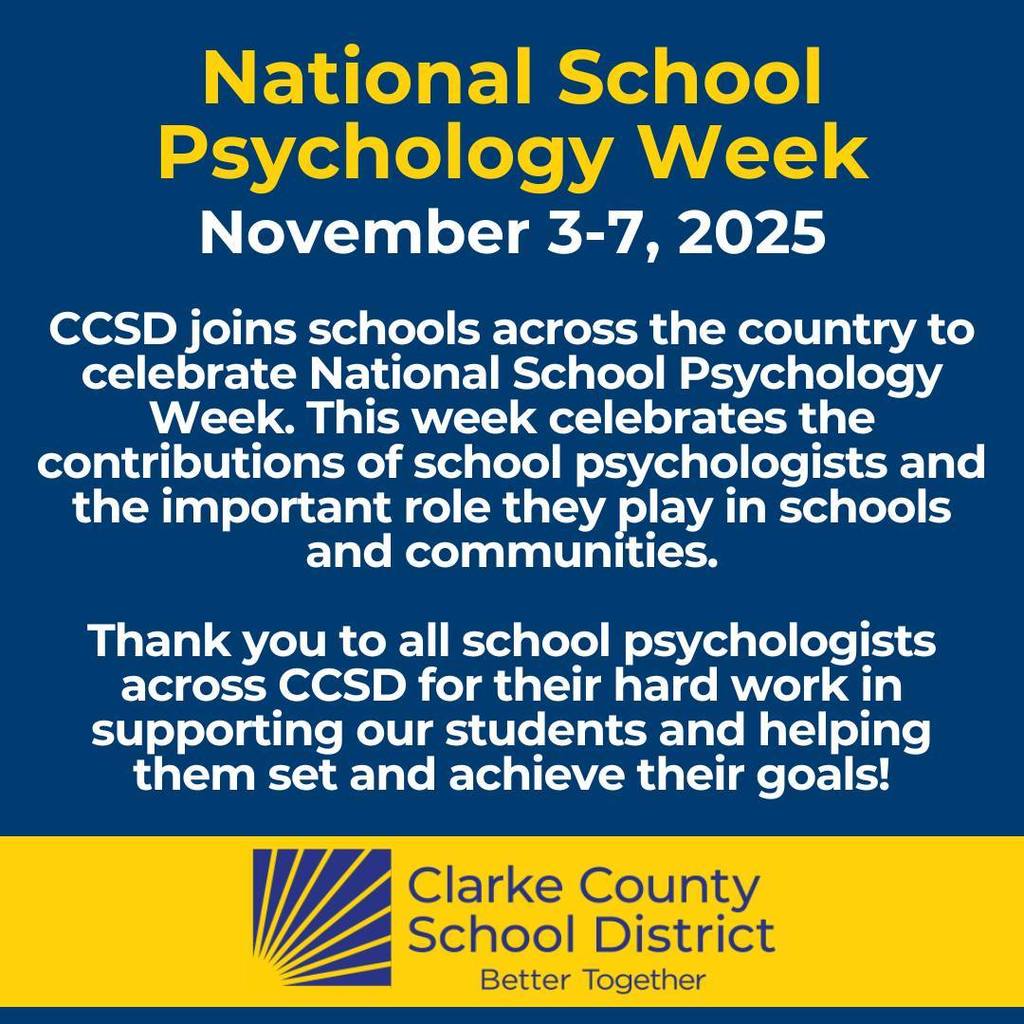 School Psychology Week