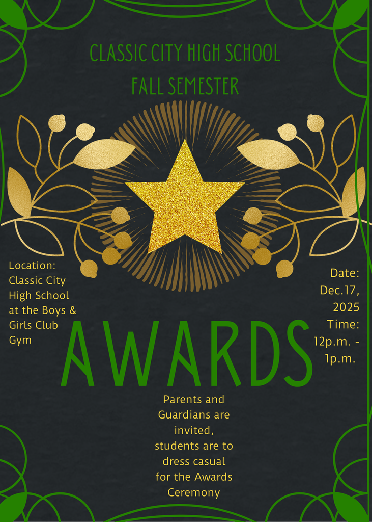 Dark Gold Environmental Awards Night Invitation