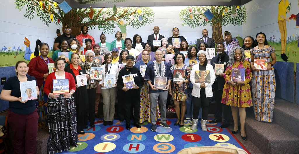 Leaders as Readers group photo