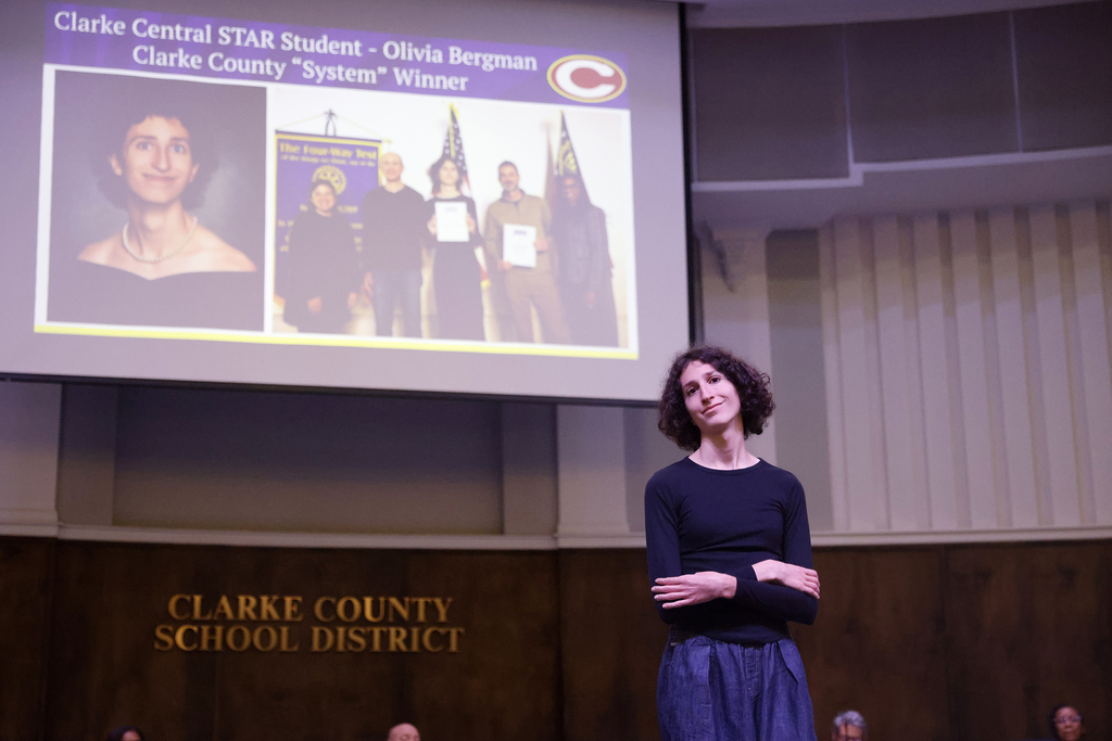 Clarke Central STAR Student Olivia Bergman