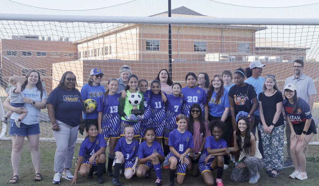 Winterville girls' soccer team
