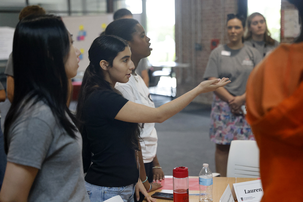 Students in Innovate U program