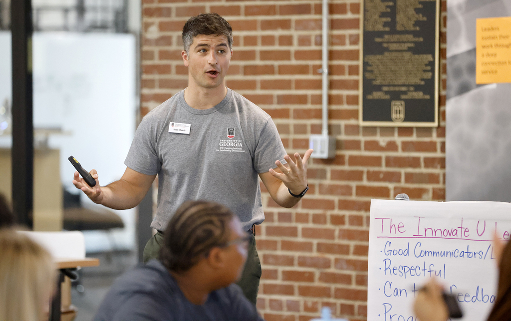 Innovate U group leader Jason Edwards