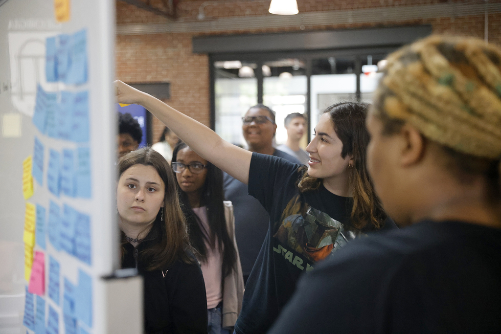 Students in Innovate U program