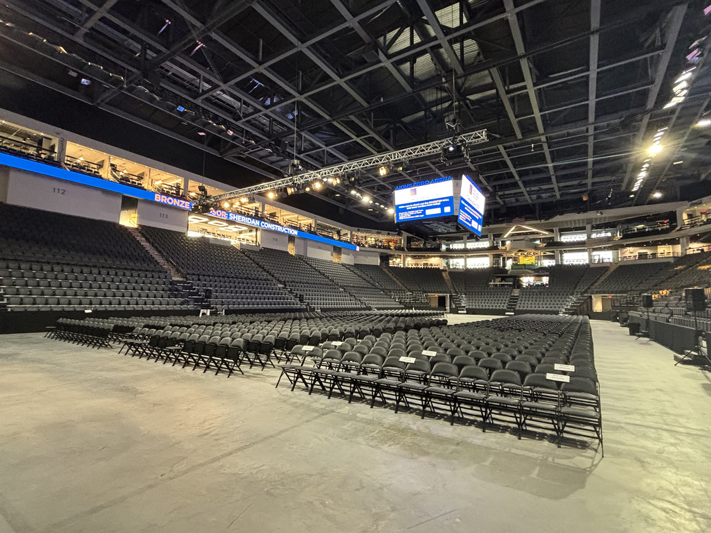 Akins Ford Arena inside ground view