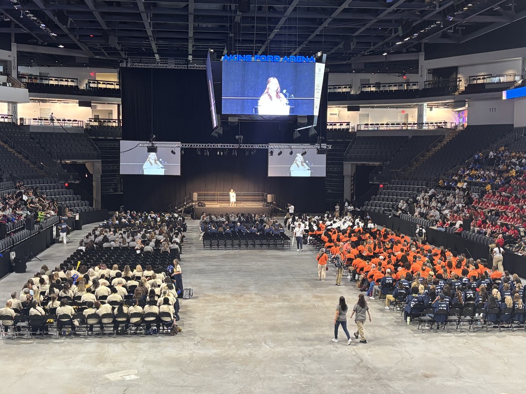 Up top view of Convocation opening session