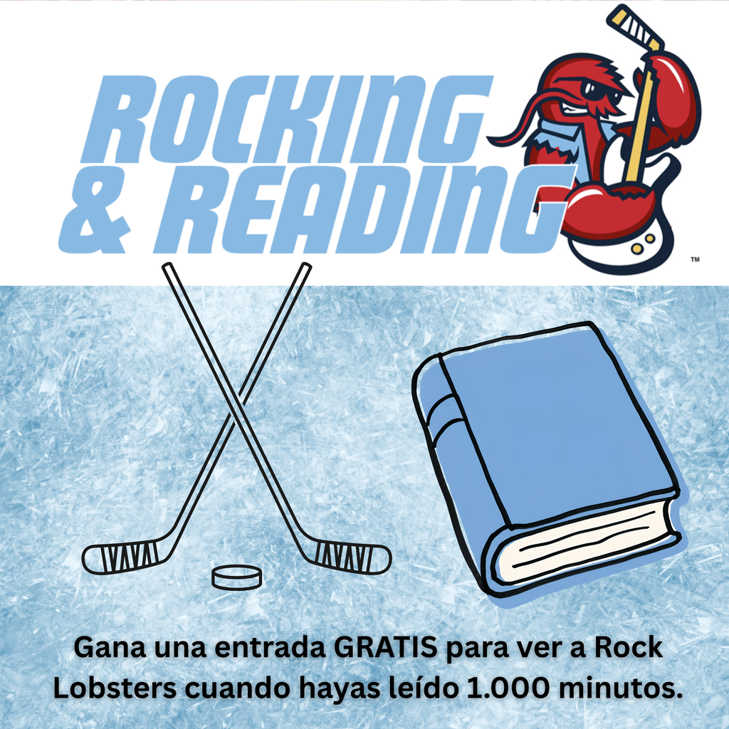 Rocking & Reading: Win a FREE Rock Lobster ticket when you read 1,000 minutes.