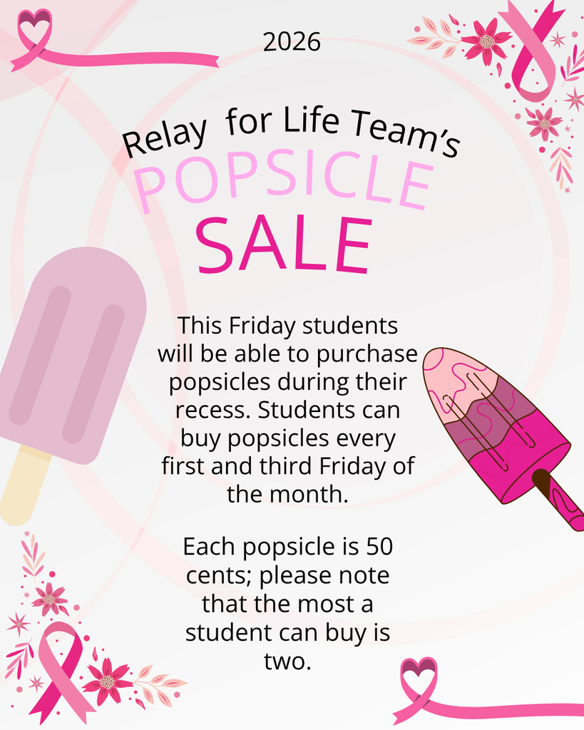 This is a flyer with information about our popsicle sale.