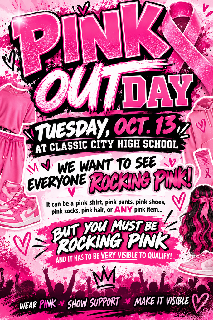 Pink out