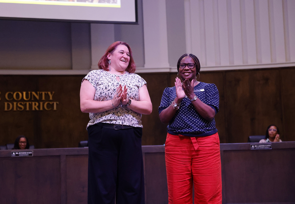 Melissa Demaray and Utevia Tolbert