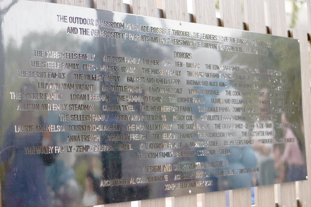 Wall of donors