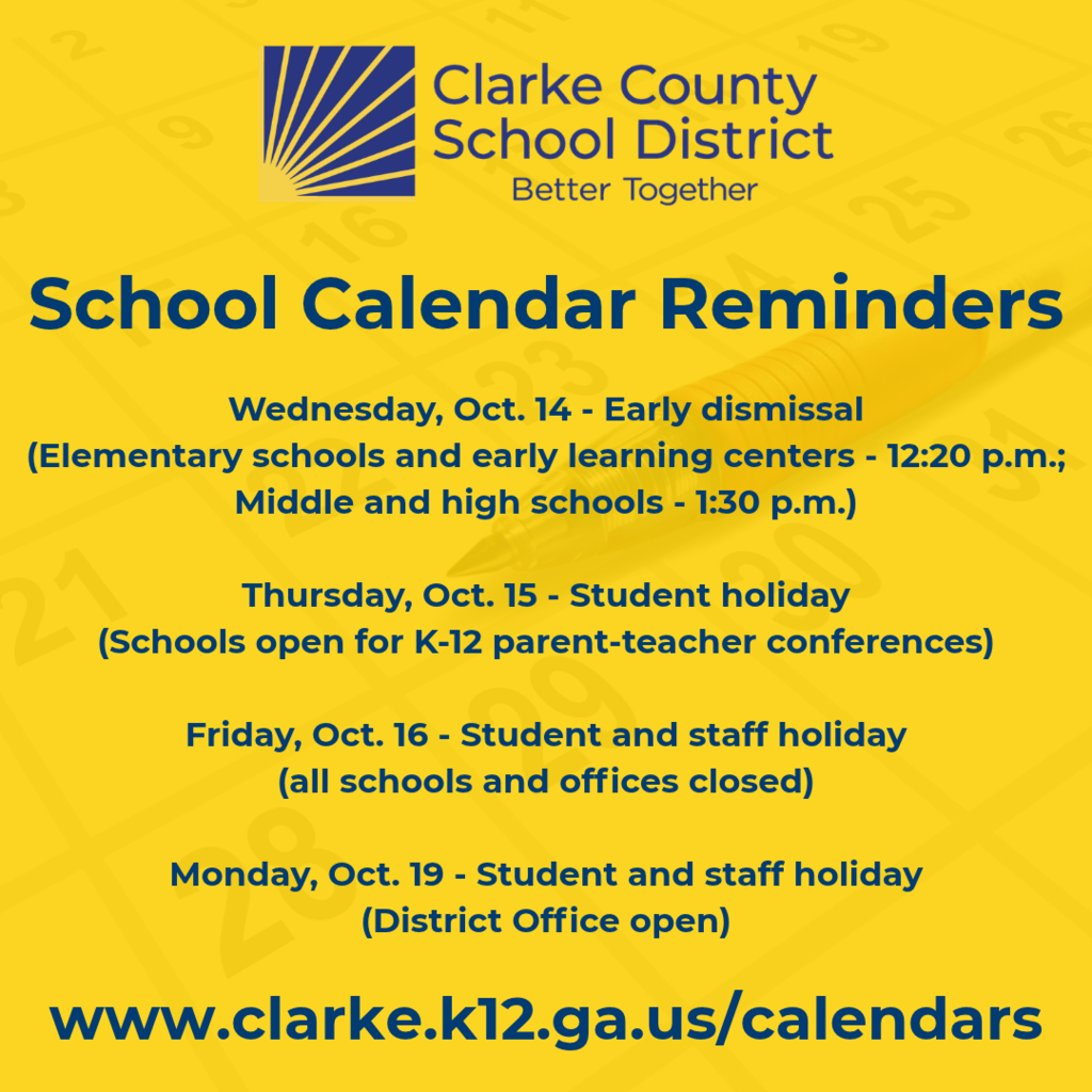 Calendar reminder graphic