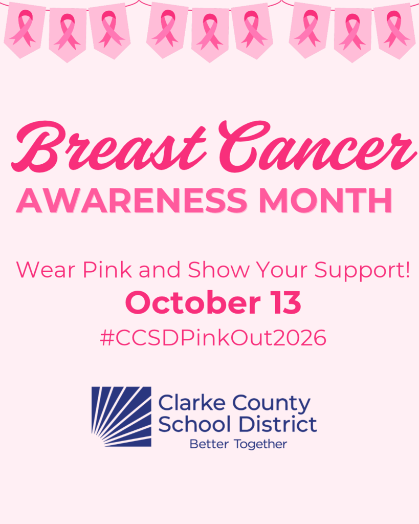 Breast Cancer Awareness Month Pink Out graphic