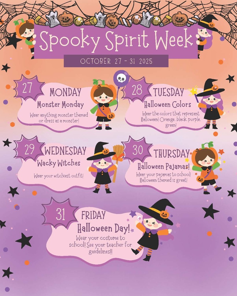 Spooky Spirit Week