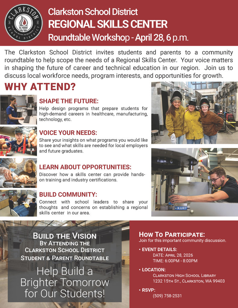 Regional Skills Center Flyer