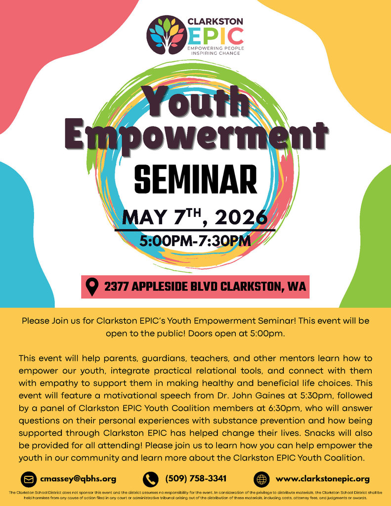 Youth Empowerment Seminar Flyer 2