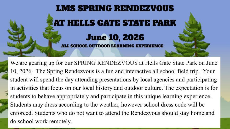 Rendezvous Wednesday, June 10th