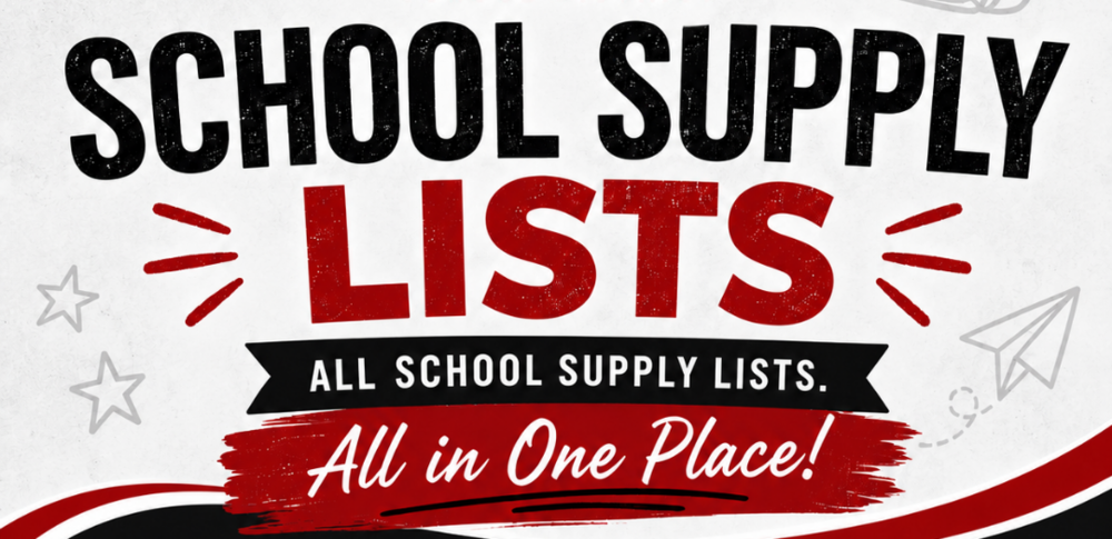All Grades School Supply Lists In One Place!