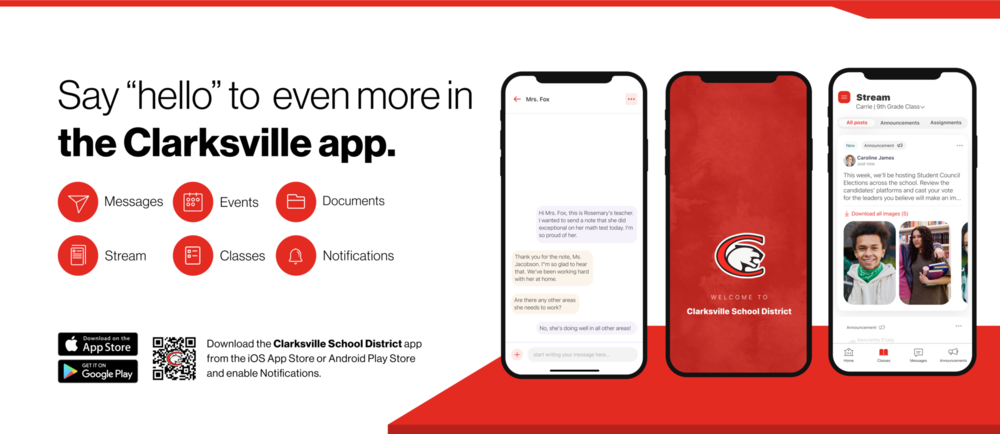 Clarksville School District App
