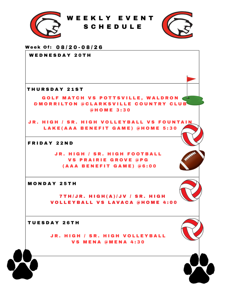What's Happening Wednesday 08/20-08/26