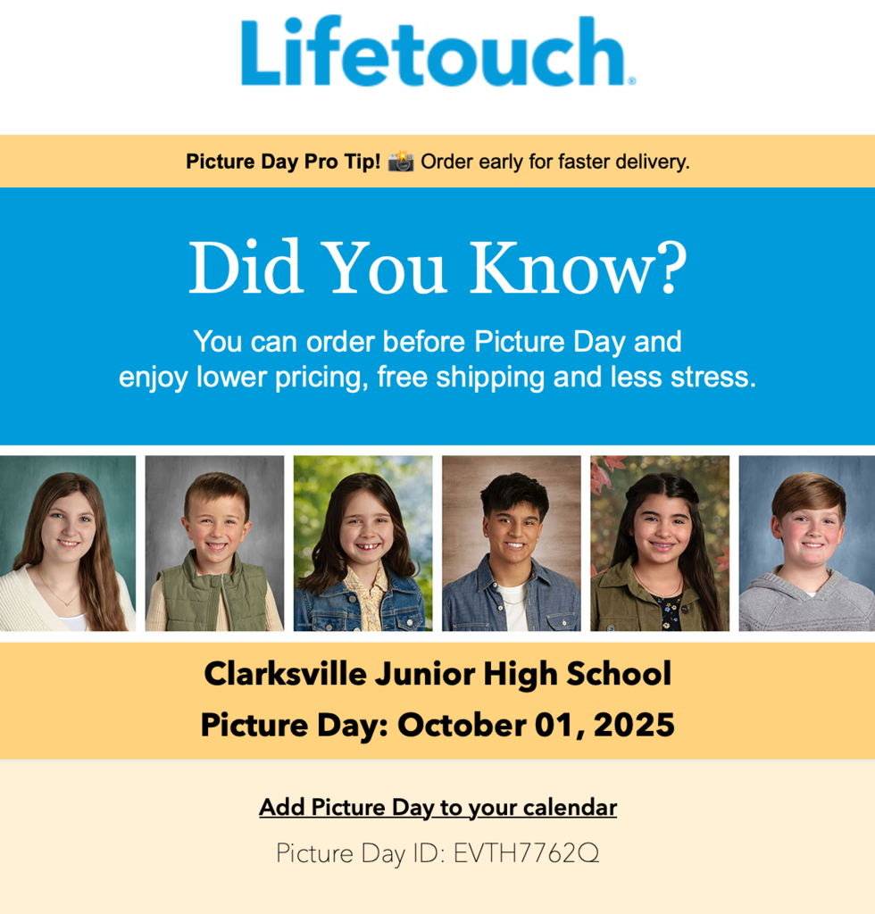 CJH Picture Day