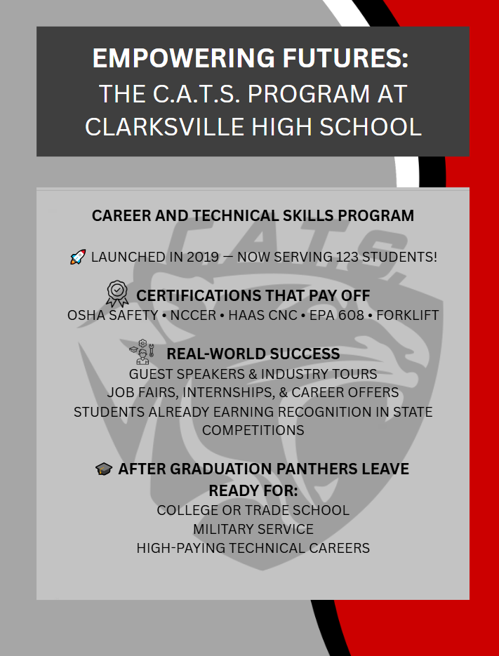 Additional Information about C.A.T.S.