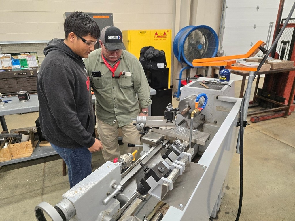 Manual lathe training