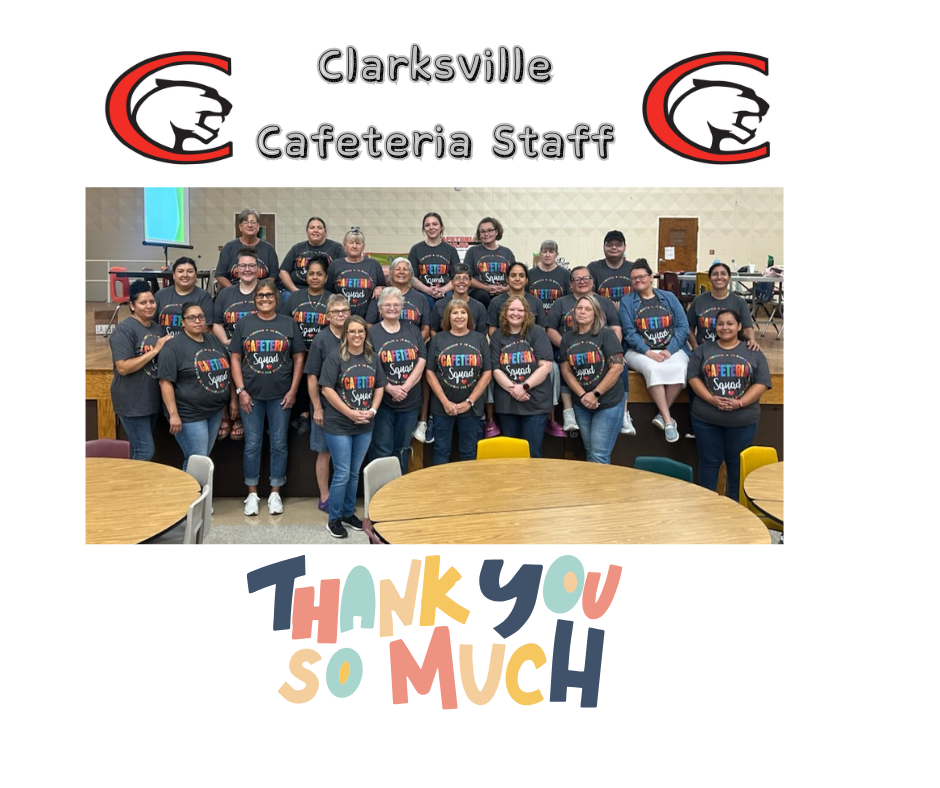 Clarksville Cafeteria Staff