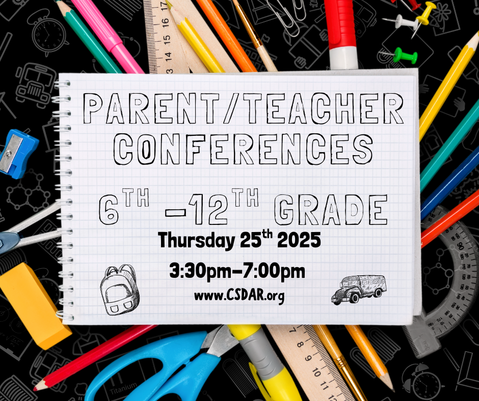 Parent Teacher conference 6-12 grade