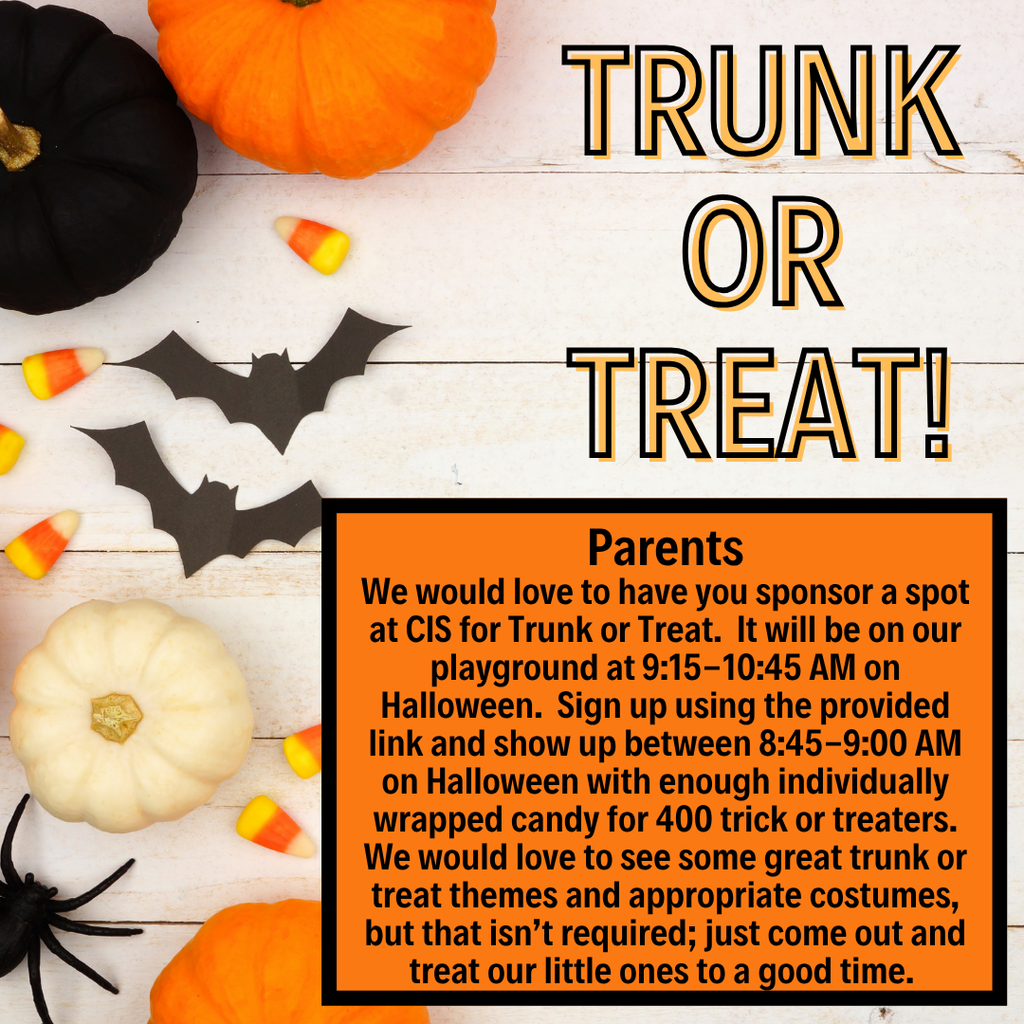 trunk or treat