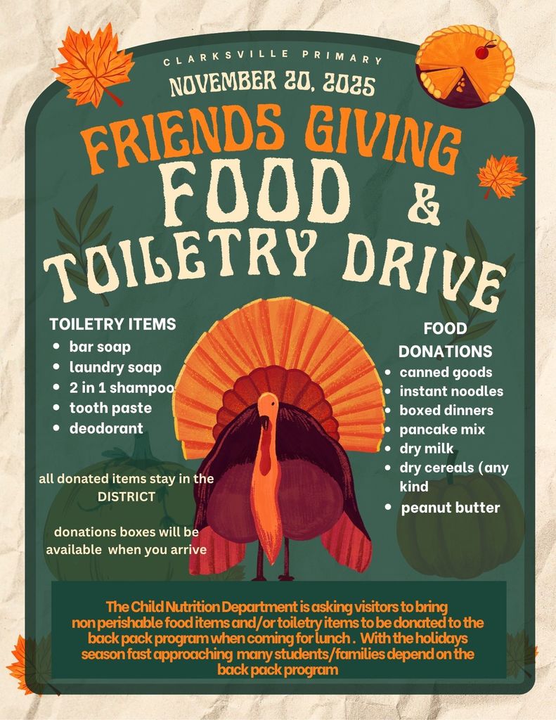 FRIENDS GIVING-PRIMARY