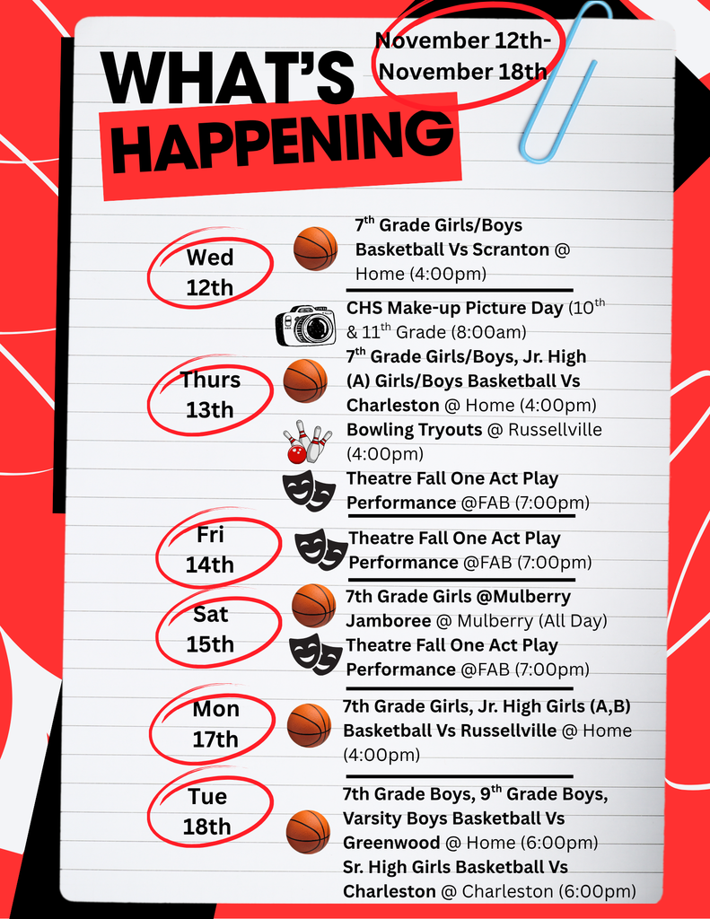 What's Happening Wed November 12-18