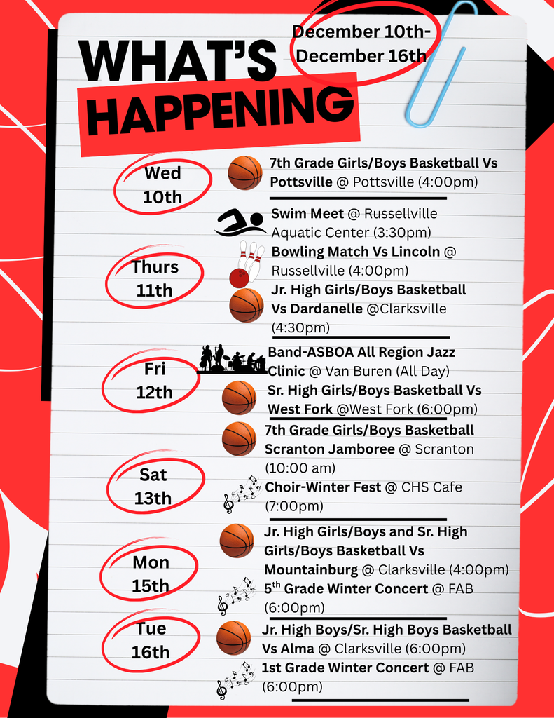 What's Happening Wed 12.10-12.16