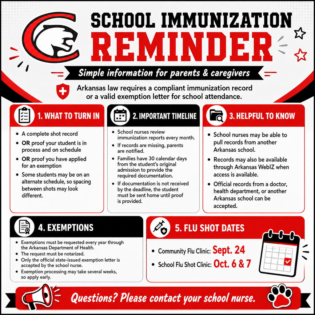 School Immunization Reminder