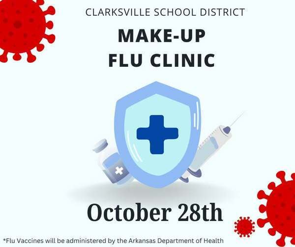 Make-Up Flu Clinic October 28th