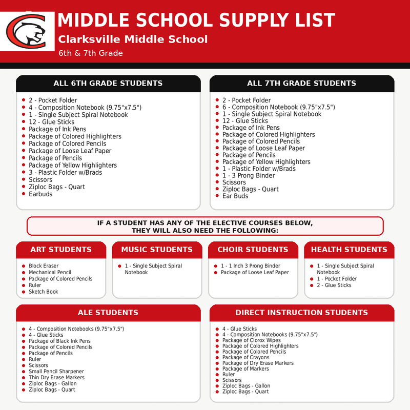 Supply List 2026-27
